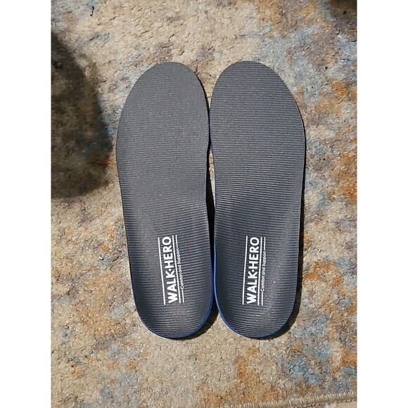 10" Walk-Hero Medical Orthotic Insoles Mens 7/8 Women’s 9/10 Plantar Fasciitis - Picture 4 of 4